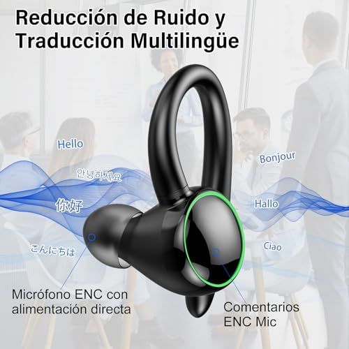 AI Auriculares Traductor en Tiempo Real, Auricular