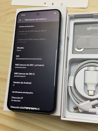 Google Pixel 8 5G 128GB Negro