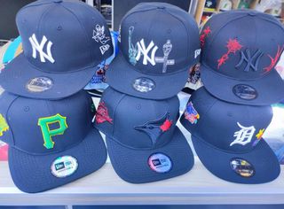 Gorras Colección MLB plana Ajustables