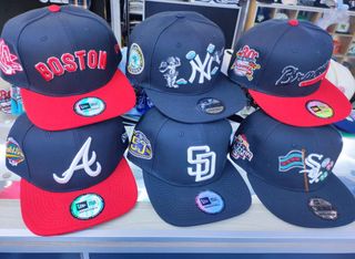 Gorras Colección MLB plana Ajustables