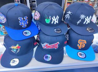 Gorras Colección MLB plana Ajustables