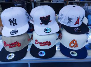Gorras coleccion MLB plana ajustable 2
