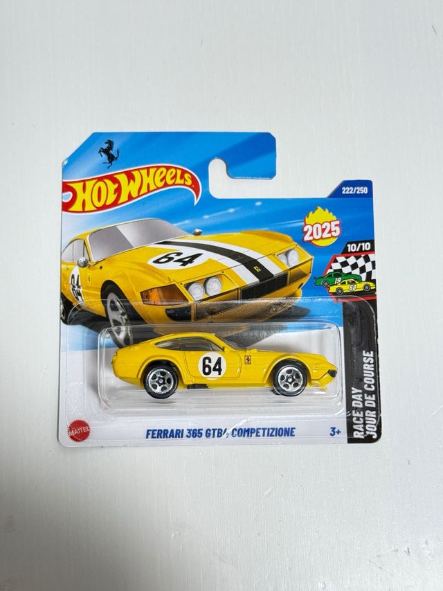 Hot Wheels Ferrari 365 GTB/4 Competizione Amarillo