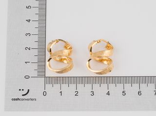 argollas oro 18k