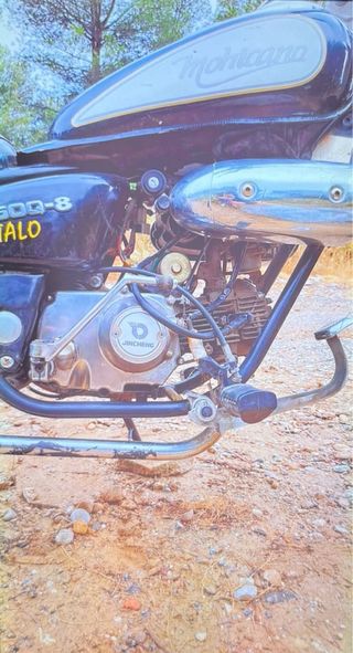 Moto 49cc estilo Harley - Matriculada