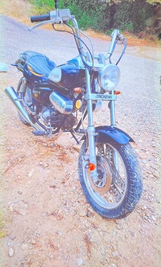 Moto 49cc estilo Harley - Matriculada