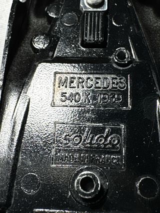 Mercedes 500K 1939 Solido