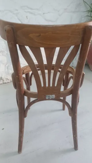 Set di 2 sedie stile Tonet in legno