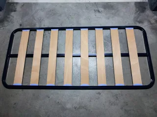 2 Somieres y colchón 80x180cm