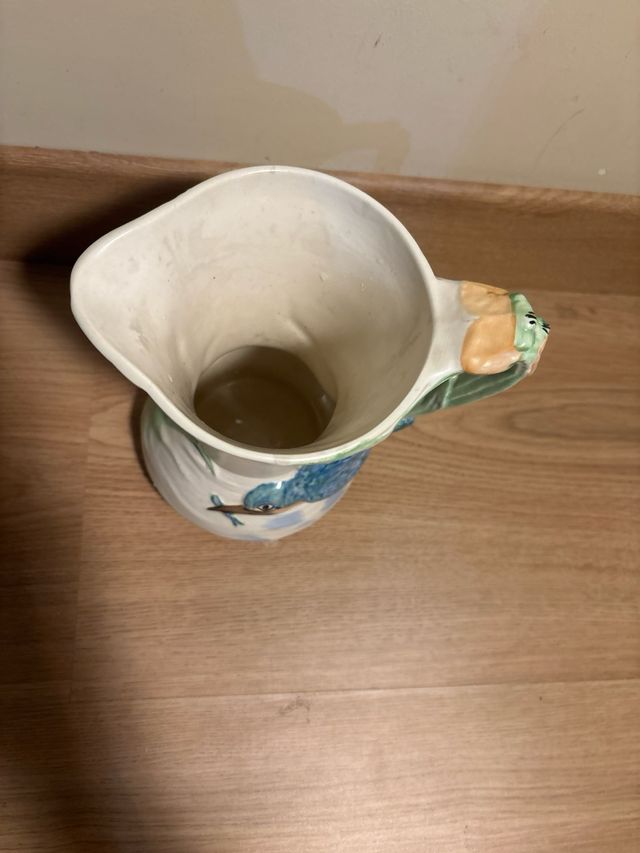 Jarra cerámica Burleigh Ware kingfisher