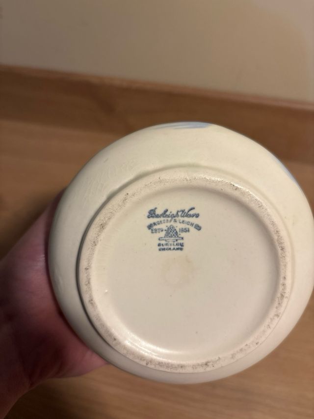 Jarra cerámica Burleigh Ware kingfisher