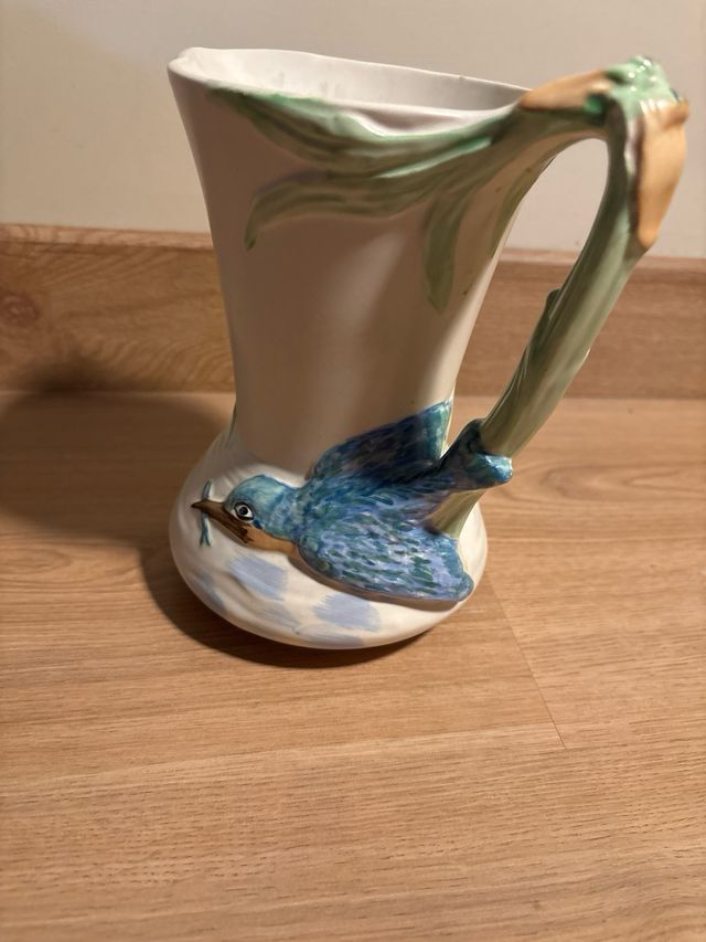 Jarra cerámica Burleigh Ware kingfisher