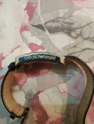 Orologio Emporio Armani Quarzo Rettangolare Nero