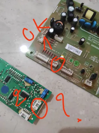reparación  placas electrónicas lavadoras neveras