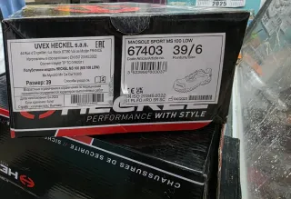 Zapatos de seguridad UVEX HECKEL talla 39