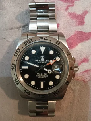 Orologio Automatico Peter Lee Acciaio