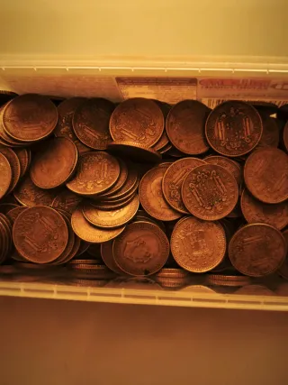 Lote de monedas de peseta