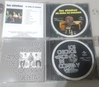 LOTE 2 CD,S LOS CHICHOS