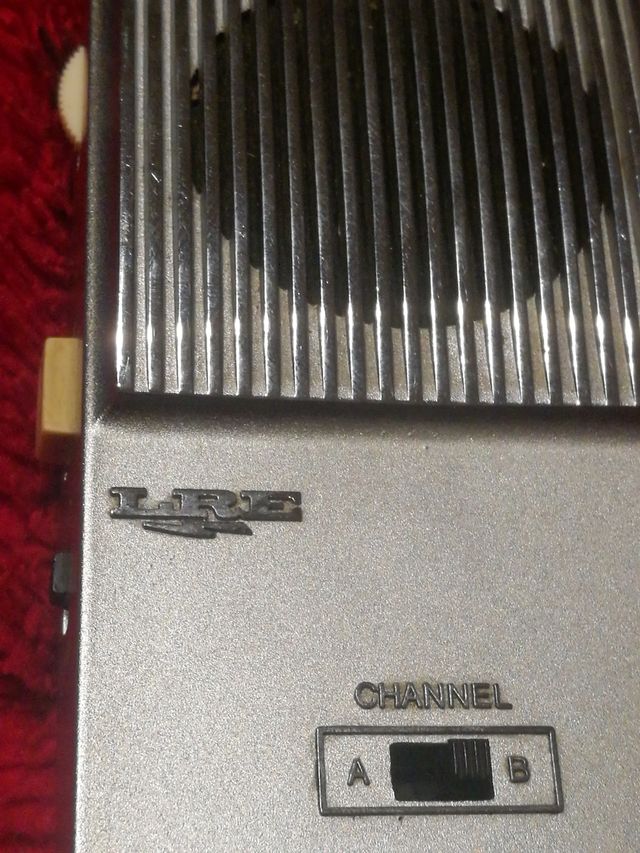 Walkie Talkie Funda Negra de cuero