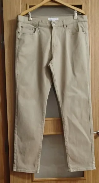 Pantalón beige hombre Talla W36/L32