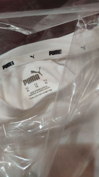 Camiseta Puma Blanca Talla XL