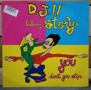 Vinile D.J.H. feat. stefy - You (don't you stop)