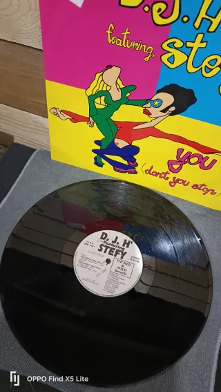 Vinile D.J.H. feat. stefy - You (don't you stop)