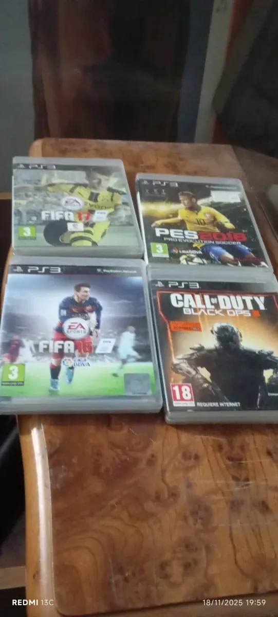 Imagen de 4 Juegos PS3: FIFA, PES, Call of Duty