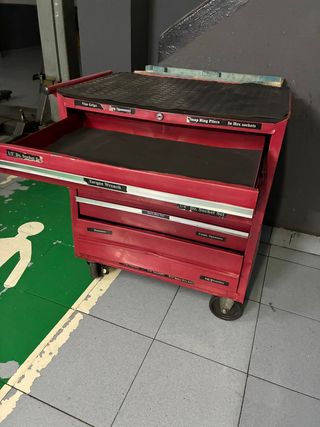 Carro de Herramientas Rojo