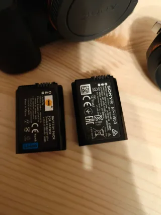 Sony a7s Cámara + Flash + Baterías