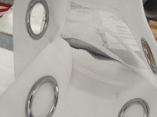 2 Tende Omar 140x280 Filtrante Panna /Grigio