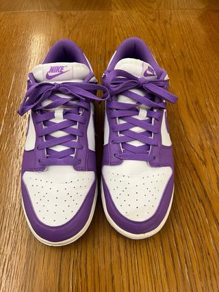 Nike Dunk Morado y Blanco