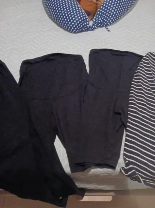 Pack Premamá: 2 Leggings ciclista + 2 Faldas Talla