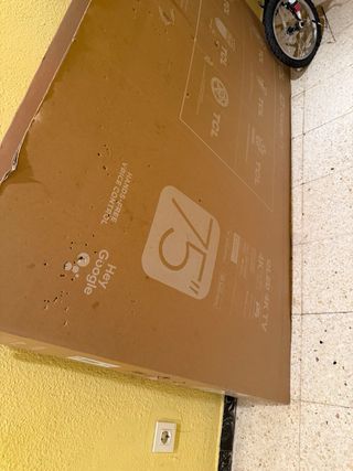 TV TCL QLED 4K 75 como nueva