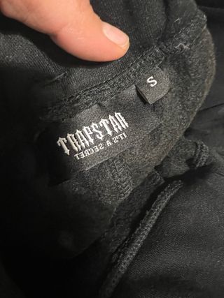 Trapstar Pantaloni Neri con Fulmini