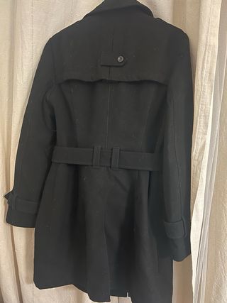 Cappotto Esprit nero con cintura