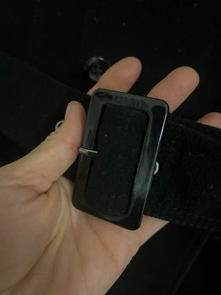 Cappotto Esprit nero con cintura