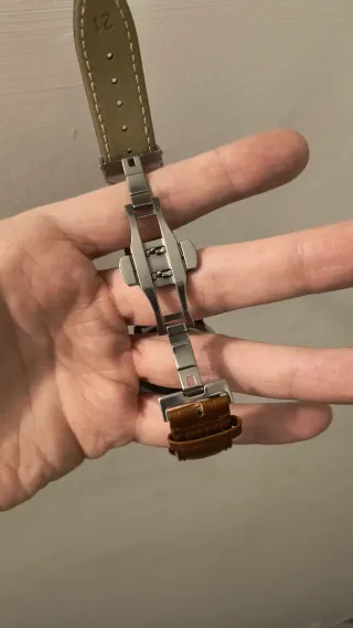 Orologio Cadisen Automatico Blu Sunburst Nuovo