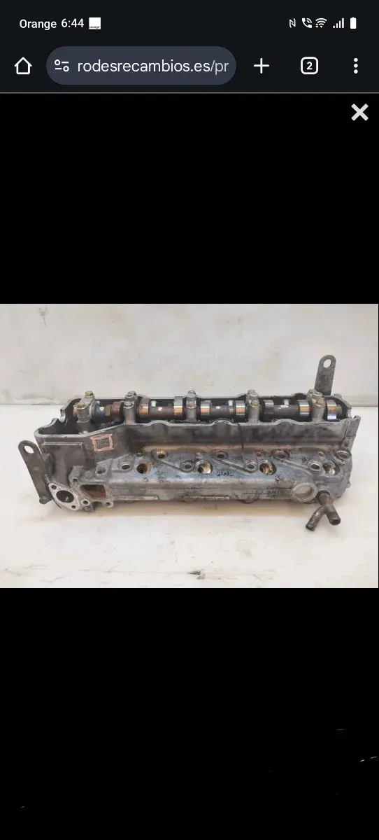 Culata Montero V20 4D56...se cambió x fallo junta
