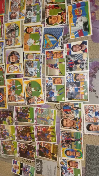 Lote cromos fútbol