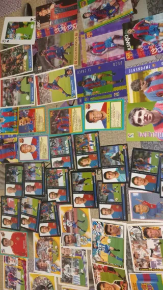 Lote cromos fútbol