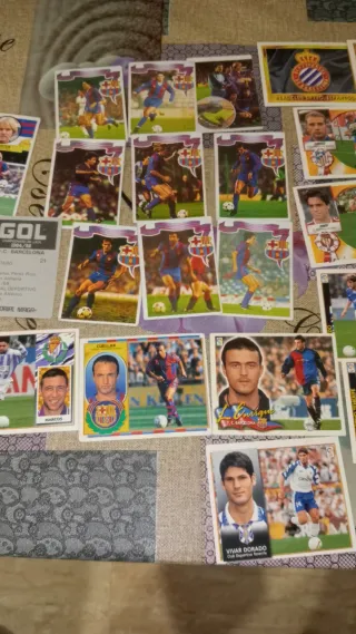 Lote cromos fútbol