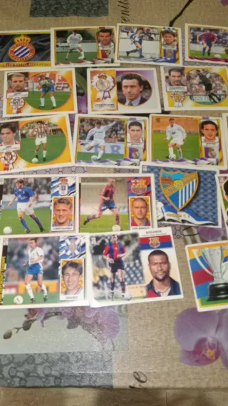 Lote cromos fútbol