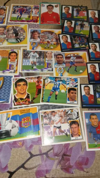Lote cromos fútbol