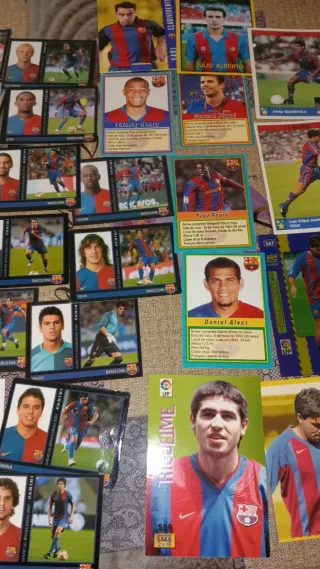 Lote cromos fútbol