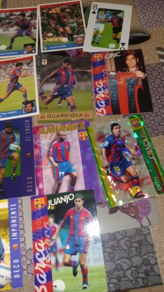Lote cromos fútbol