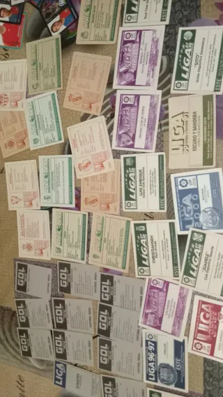 Lote cromos fútbol