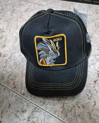 Gorra Trucker Goku Anime Negra