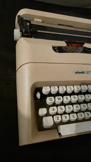 Olivetti Lettera 35 Máquina Escribir Vintage