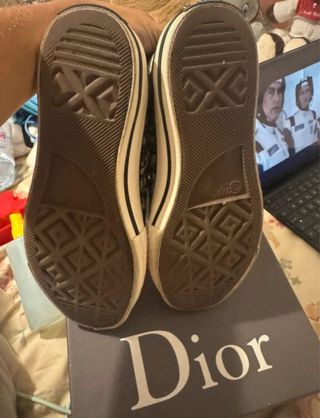 Zapatilla alta Converse x Dior size 38